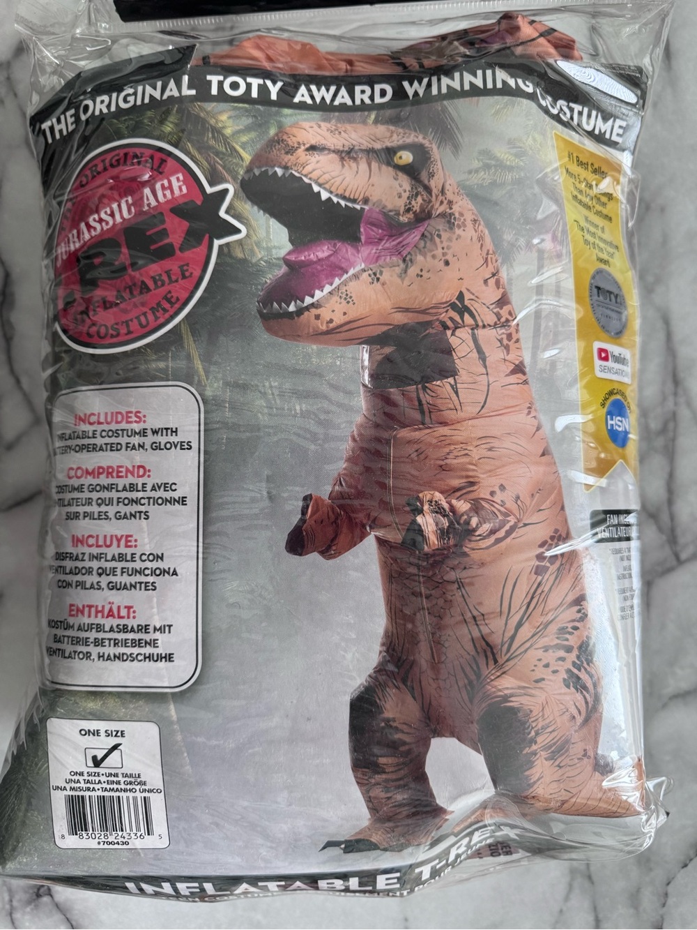 Rubie's Inflatable T-Rex Costume for Teens